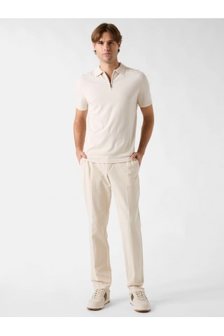 Guess Kadir Teknik Kısa Kollu Polo Yakalı Erkek Krem Triko M6rr15z4442-g1ı6 Krem