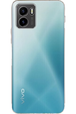 Vivo Y15s Kamera Korumalı Tıpalı Şeffaf Silikon Kılıf