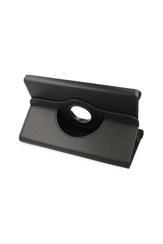 Gld-spt- Newface Lenovo Tab M8 Kılıf 360 Tablet Deri Kılıf - Siyah