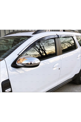 Dacia Duster Krom Ayna Kapağı 2 Parça P.çelik 2018-2023