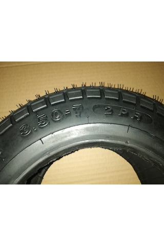 3.50-7 2Pr Tarım El Arabası İç + Dış Lastik 350 7 350 X 7 Bonson Sadece Dış Lastik