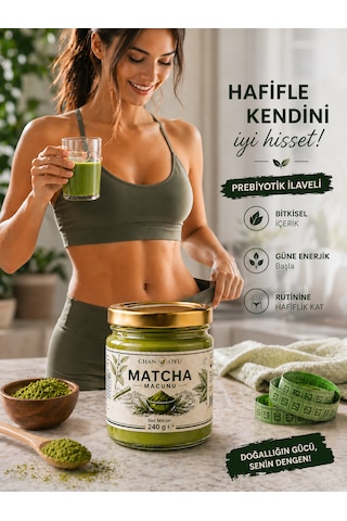 Matcha Maça Macunu 240 Gr