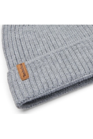 Timberland Rib Knit Beanie Erkek Bere Tb0a66520521 Gri 61643076