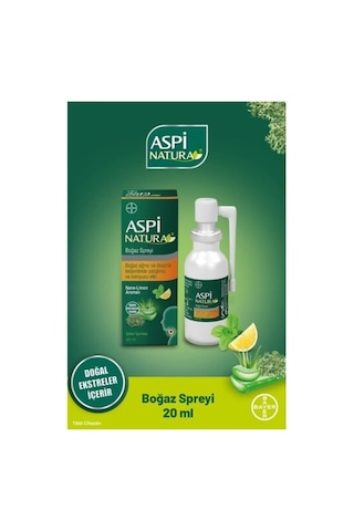 Bayer Aspi Natura Boğaz Spreyi 20 Ml