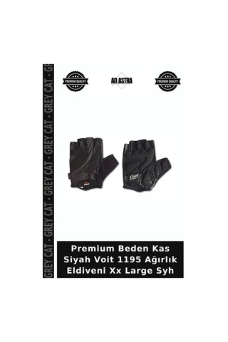 Premium Beden Kas Siyah Voit 1195 Ağırlık Eldiveni Xx Large Syh