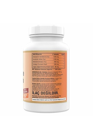 Ncs Glucosamine Chondroitin Msm Collagen Zerdeçal 180 Tablet