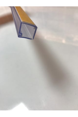 Kablo Kanalı Şeffaf 13x12.5 Mutlusan (Led Için) 20Mt(10Boy)