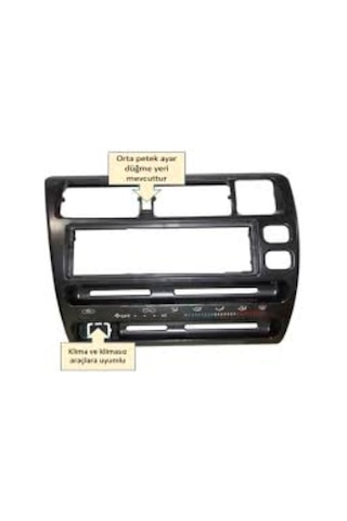 Teyp Çerçeve Paneli Toyota Corolla Uyumlu Ar92-Ae101 55405-12690 406357797 Teyp Çerçeve Paneli Toyota Corolla Uyumlu Ar92-Ae101 55405-12690 406357797