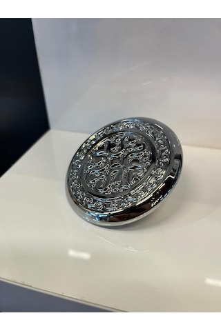 Poli Metal Kulp 32mm Krom Dolap Kapak Modern Çekmece Tv Ünite Mobilya Kulbu Komidin Şifonyer Gümüş Krom