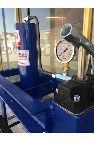 15 Ton Kollu Manuel Hidrolik Pres