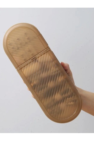 Massart Şarj Cihazları Ve Kablolar İçin Kapaklı Çok Amaçlı Düzenleyici 159391166 Kahverengi