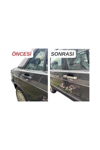 Mercedes W201 E-190 Krom Kapı Kolu Takımı Çift Delik 1983-1993 4 Parça Mrcds201kk000001