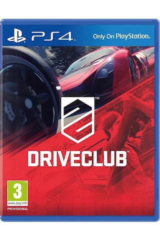 Driveclub PS4 Oyun Driveclub PS4 Oyun