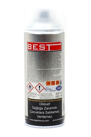 Best Sprey Boya Elite 400 Ml Ral7001 Donanma Gri 1434