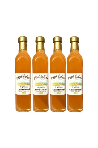 Güzel Bahçem Ceviz Sirkesi 4 x 500 ML