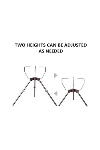 Mountainhiker-açık Kamp Gastank Ve Sobalar Braketi Ayrılabilir-gümüş Gümüş