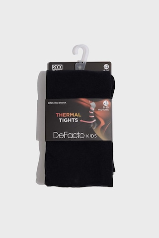 Defacto Kız Çocuk Termal Külotlu Çorap G5274a8nsbk23 Siyah-bk23
