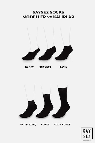 Bambu Kadın Lastiksiz Kahve Fırfırlı Soket Dikişsiz Çorap 3'lü Paket / İz Bırakmaz / Sıkmayan Çorap Renkli