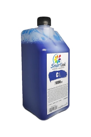 Smartink HP Uyumlu 1000 ML Mavi Mürekkep