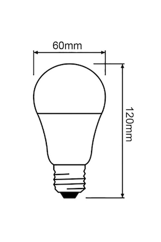 Osram Led Ampul 1521 Lümen 13w E-27 2700k Sarı Işık 3 Lü Paket
