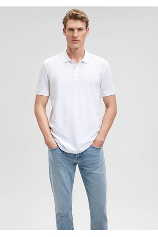 Mavi Erkek Polo Tişört Beyaz 064946-27879 Beyaz