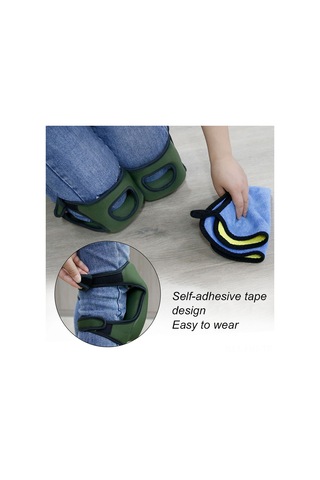 Hangfox Zemin Koruyucu Dış Mekan Dizlikleri - Bahçe Bakımı, Tahta İşleri İçin Kayma Ve Çizik Koruması - Yeşil Renk