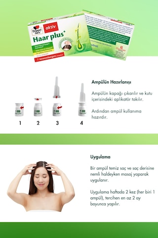 Doppelherz Dökülme Karşıtı Saç Bakım Serumu 7 x 6 ML