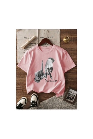 Stil X Yeniz Sezon 3' Lü Takım Kız Çocuk Tshirt, Çok Renkli, %100 Pamuk Çok Renkli-7
