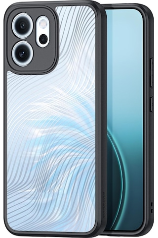 Oppo Reno14 F 5g Dux Ducıs Aimo Serisi Buzlu Hissediyorum Telefon Kılıfı Siyah Siyah