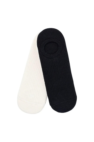 Diadora D202016-976 2 Pack No Show Socks W Kadın Çorap Krem