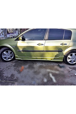 Renault Megane 2 Hb Geniş Marşpiyel - Boyasız Fiberglass 2004 - 2008