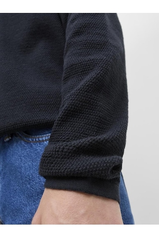 Jack & Jones Jjegeorge Knıt Polo Ls Sn Mavi