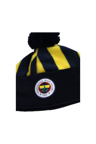 Fenerium Çocuk Polar Bere Lacıvert-sarı