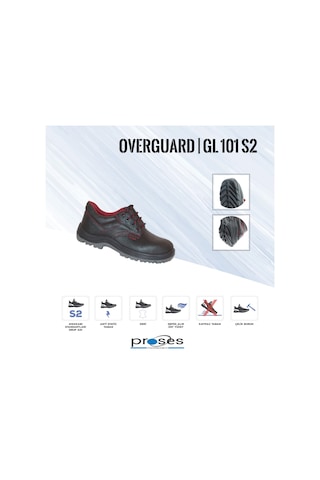 Overguard Gl 101 S2 İş Güvenliği Ayakkabısı