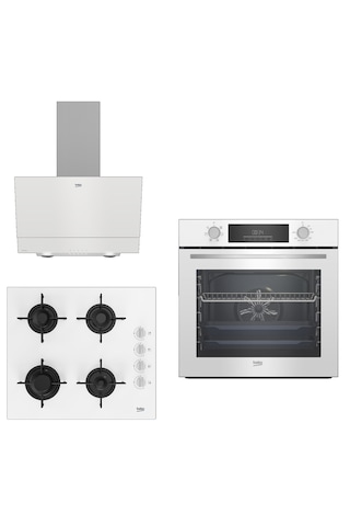 Beko 688 BFC 331 B - BOCD T 6012 EB - BDE 6050 HB New White Star 3 Lü Ankastre Set