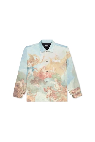 Aymer American Rag Cie Heavens Waiting Button Up Ceket: Özel Baskı Ve Nakışlı Tasarım Mont Çok Renkli