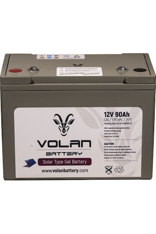 12 Volt 90 Amper Jel Akü Solar Güneş Enerjisi - Volan Akü / 325018759