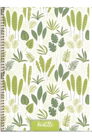 Keskin Color 20 28 80yp.spiralli Noktalı Karton Kap.defter Yeşil