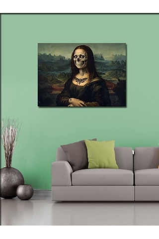 Kanvas Tablo Karanlık Mona Lisa