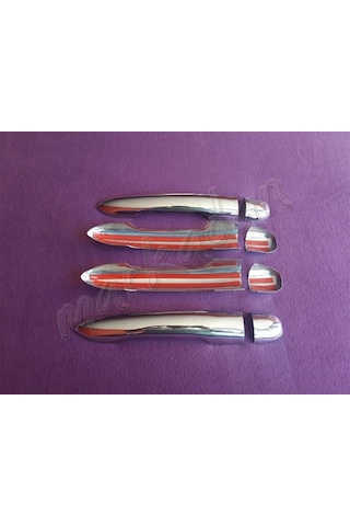 Woc Chrome Renault Megane 2 Krom Kapı Kolu 2004-2010 4 Kapı Pasla