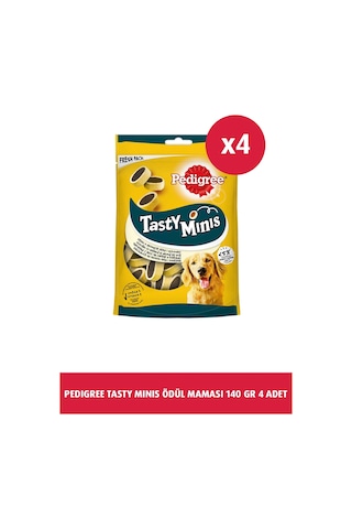 Pedigree Tasty Minis Yetişkin Köpek Ödül Maması 4 x 140 G