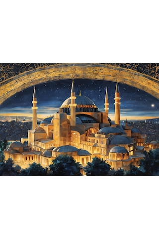 Art Puzzle Ayasofya 1000 Parça Puzzle