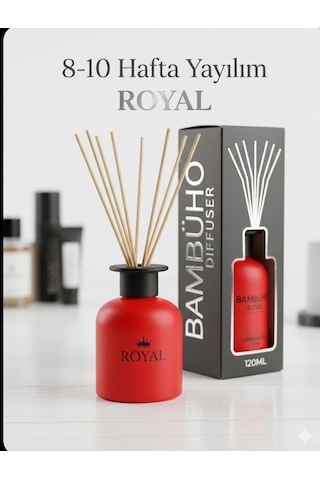 Oda Ofis Kokuları Royal 120 Ml Bambuhome Dıffuser Oryantal