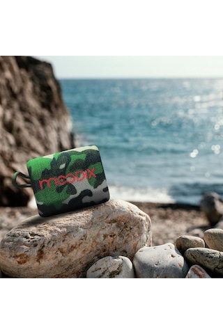 Any Morning Vaha 1200 Ml Çelik Termos, Siyah & Moodix Kamuflaj Bluetooth Hoparlör Seti Siyah
