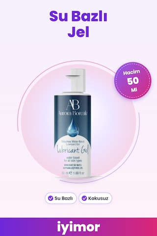 Sade Su Bazlı Kayganlaştırıcı Jel 50ml İyimor