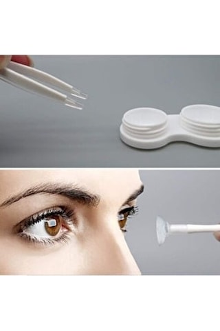 Lionsa Lens Kutusu ve Aynalı Takma Aparatı Seti Mor