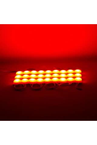 Powermaster 24 Volt 1.5 Watt Kırmızı 2835 Cob Modül Led