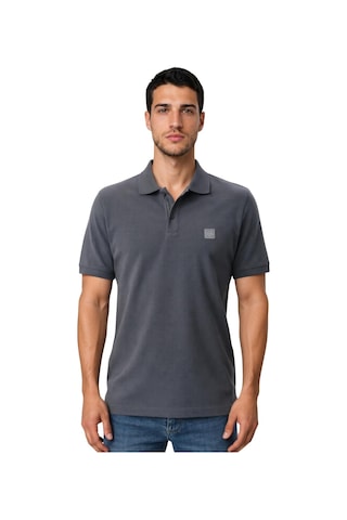 Arma Ar-ma Erkek Polo Yaka Tişört Baskisiz Basic Örme Kumaş Regular Fit %100 Pamuk 30/1 Çift Toplama Penye Pike Y31374358002 Gri-g3