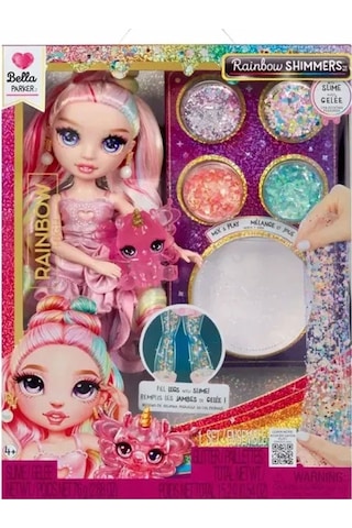 Rainbow High Bella Parıltılar Ve Slime Serisi Bebeği 122401