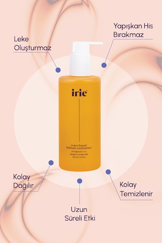 İrie Kayganlaştırıcı Etkili İntim Nemlendirici 300 ML